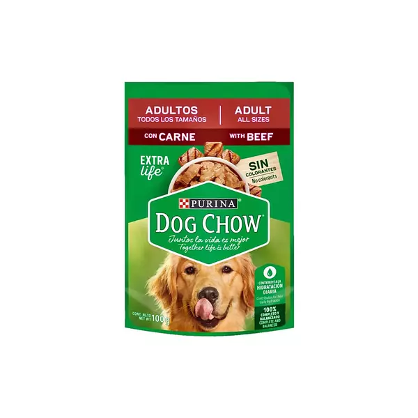 Pouch Dog Chaow Adulto Carne 100g