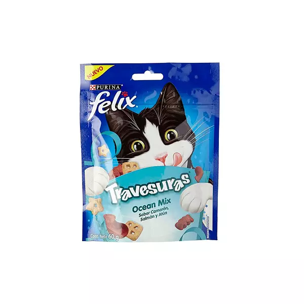 Travesuras Felix Salmon/Camaron/Atun 60g