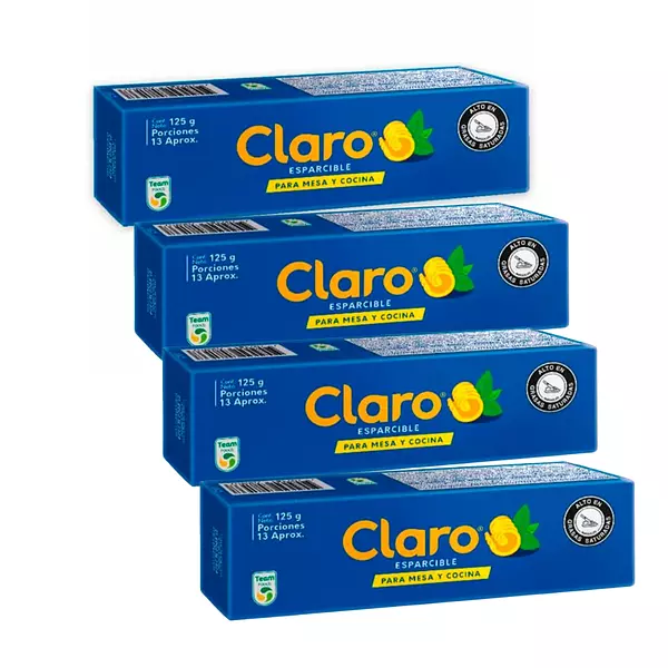 Margarina Claro 4*125g