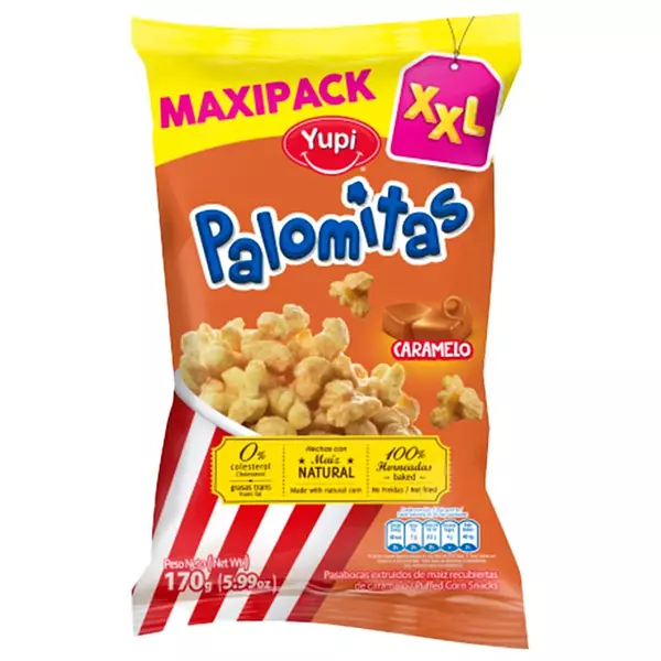 Yupi Palomitas Caramelo 170g