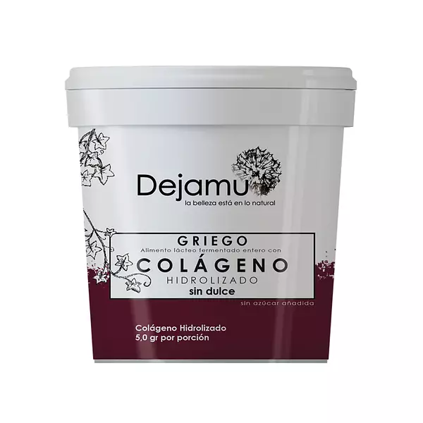 Yogurt Griego Dejamu Con Colageno Natural 450g