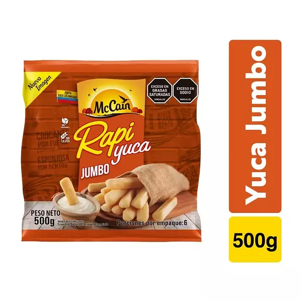 Yuca Jumbo Mc Cain 500g