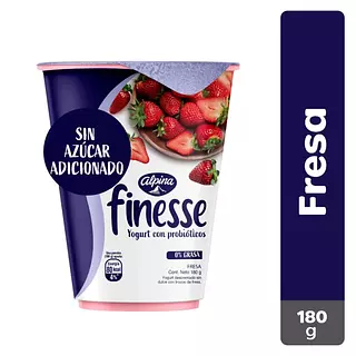 Yogurt Finesse Fresa 180g