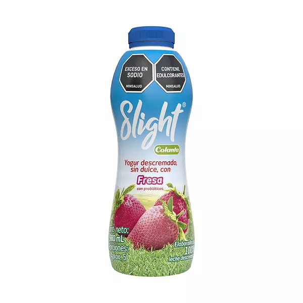 Yogurt Colanta Slight Fresa 980ml