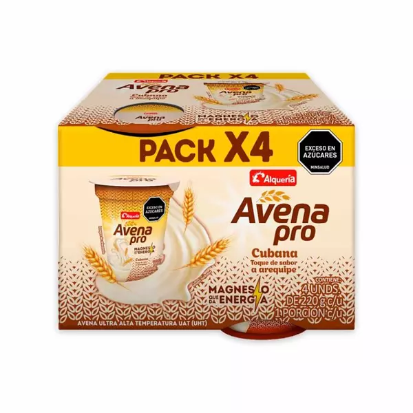 Avena Pro Alqueria Cubana 4*220g