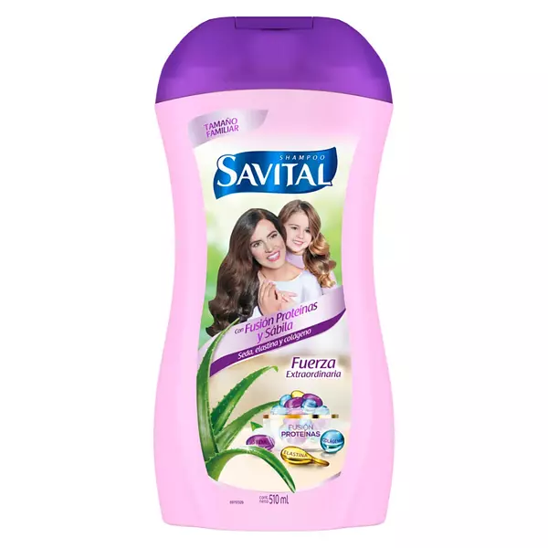 Shampoo Savital Fusion Proteinas Y Sabila 510ml