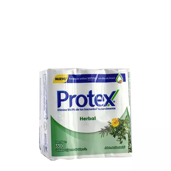 Jabon de Barra Protex Herbal Tripack 110g