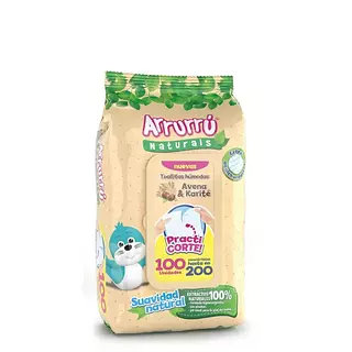Toallas Humectantes Arruru 100und Avena