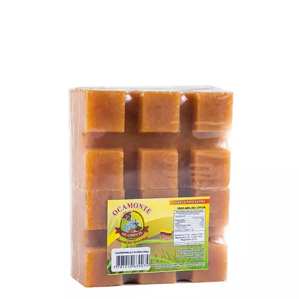 Panela Ocamonte 700g Cuadripanela