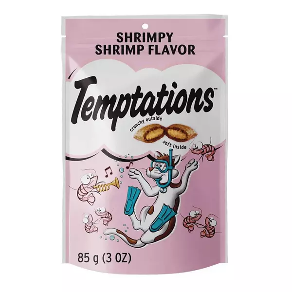 Snacks Gatos Temptations Camaron 85g