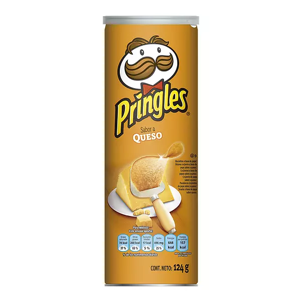 Pringles x 124gr Queso