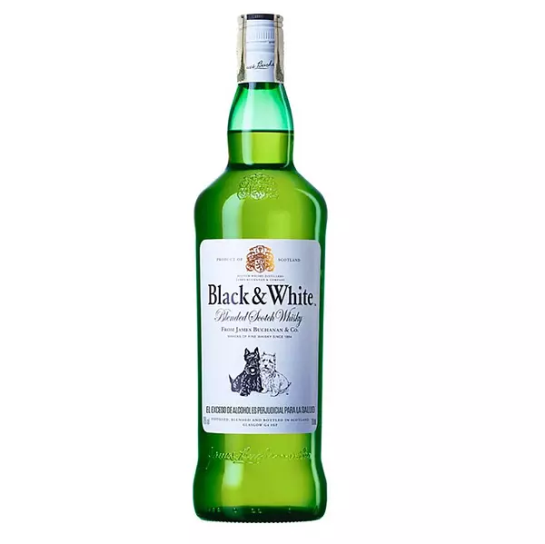 Whisky Black & White 1000ml