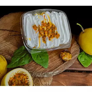 El Súper Postre Mousse Mini de Maracuya