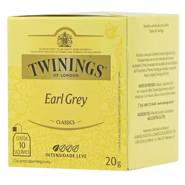 Te Twinings 10und Earl Grey Classics