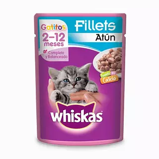 Pouch Whiskas Gatitos Atun 85g