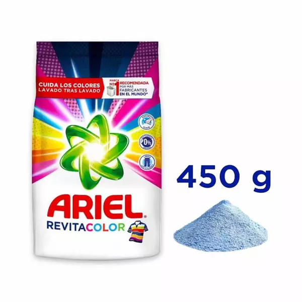 Detergente Ariel Revitacolor 450g