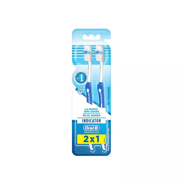 Cepillo Dental Oral B Indicator 40 Medio 2 x 1