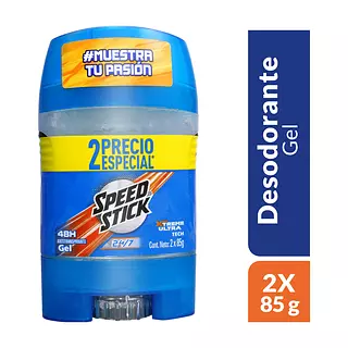 Desodorante Gel Speed Stick Xtrema Ultra 2*85g