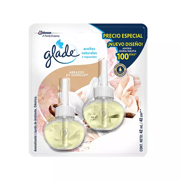 Glade Aceite Vainilla Rpto x 2