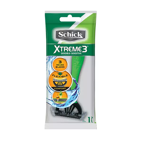 Maquina de Afeitar Schick Xtreme3 Sensible