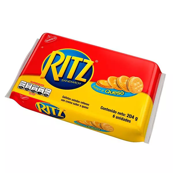 Galleta Ritz Sabor A Queso 6*30g