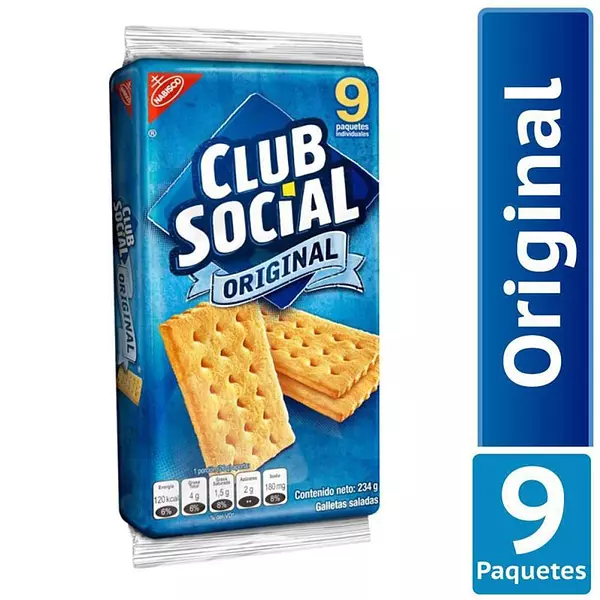 Galleta Club Social Original 9*24g