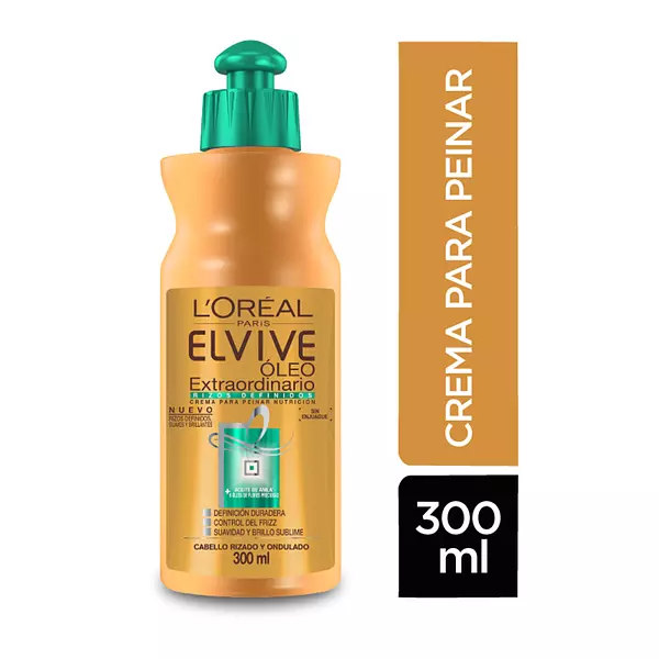 Crema para Peinar El Vive Rizos Definidos 300ml