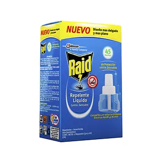 Insecticida Raid Repuesto 45 Noches