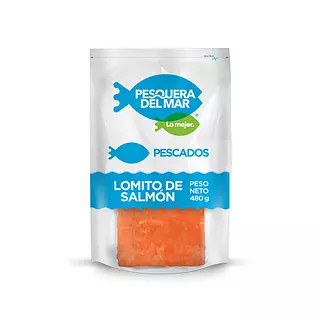 Lomitos de Salmon Pesquera del Mar 480g