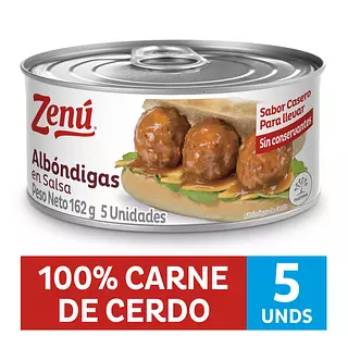 Albondigas Zenu 162g