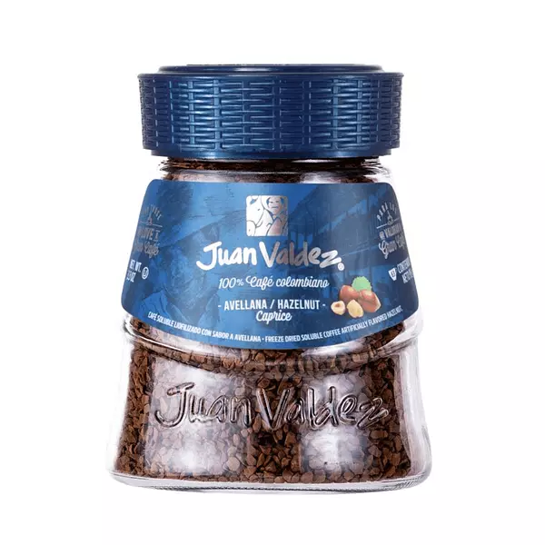 Cafe Juan Valdez Liofilizado Avellanas 95g