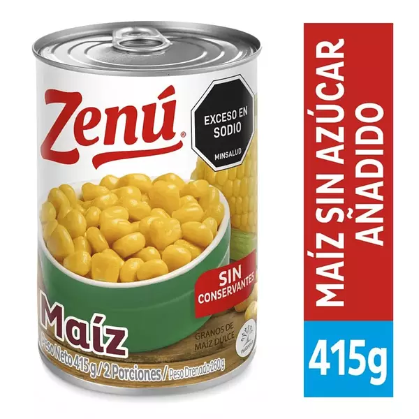 Maiz Dulce Zenu 415g