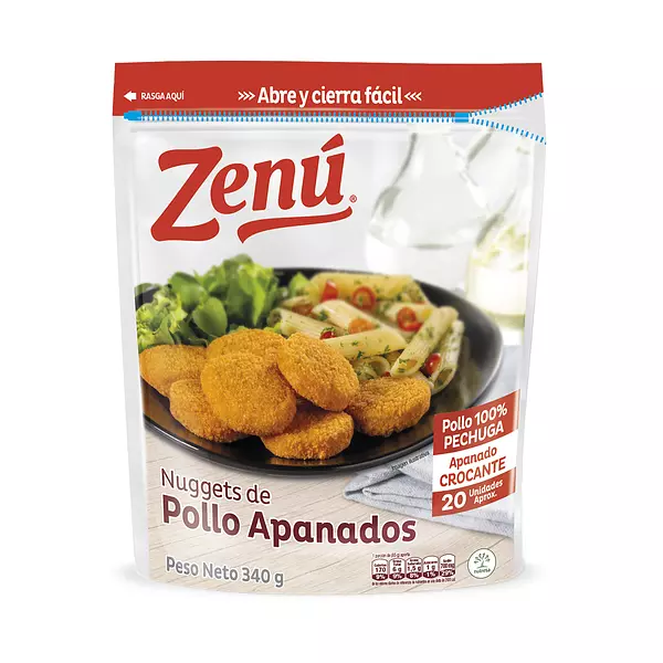 Nuggets Pollo Apanado Zenu 320g