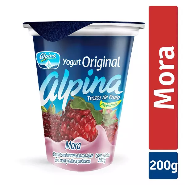 Yogurt Alpina Mora 200g