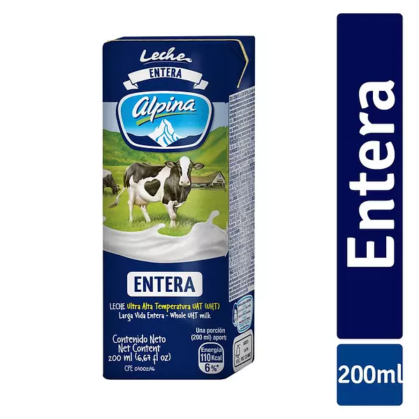 Leche Alpina Entera 200ml