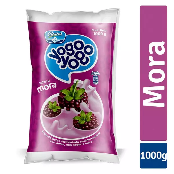 Alimento Lacteo Yogoyogo Mora 1l