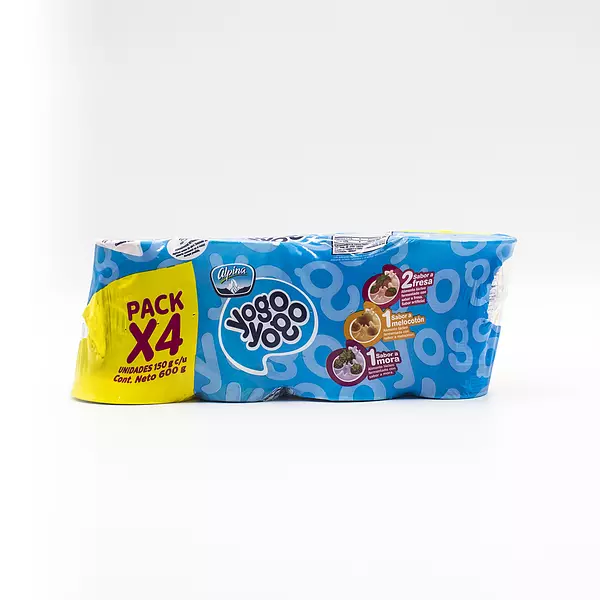 Alimento Lacteo Yogoyogo Multisabor Forpack 150g