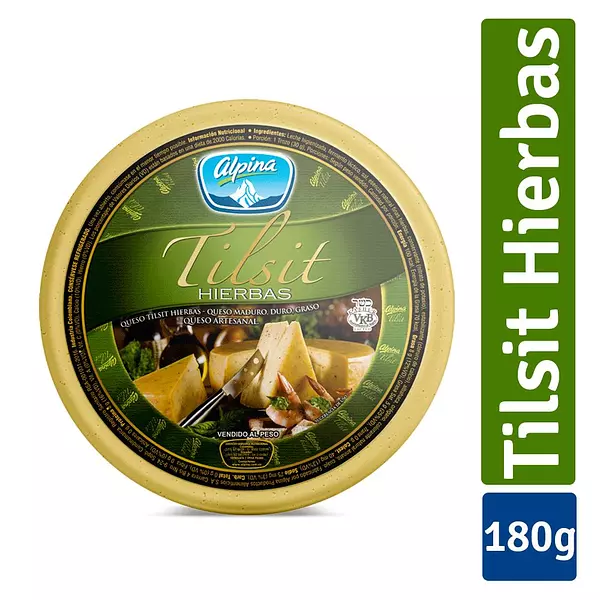 Queso Alpina Tilsit Hierbas 180g