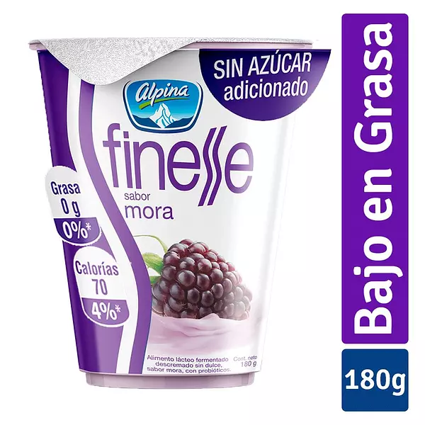 Yogurt Finesse Mora 180g