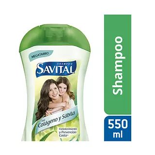 Shampoo Savital Colageno y Sabila 510ml