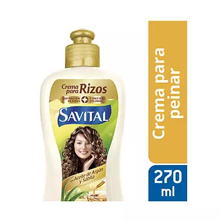 Crema de Peinal Savital 270ml Rizos