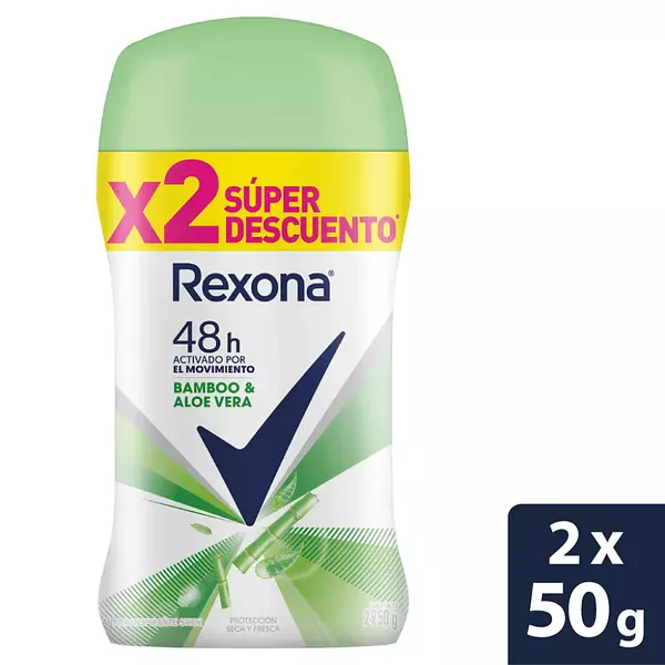 Desod Rexona Women Bambo 2*50g