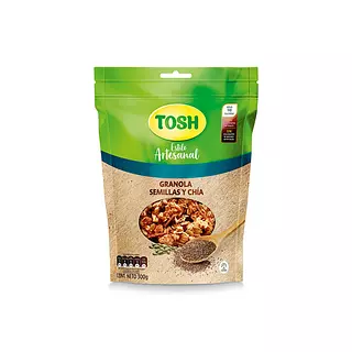 Granola Tosh Artesanal Semillas y Chia 300g