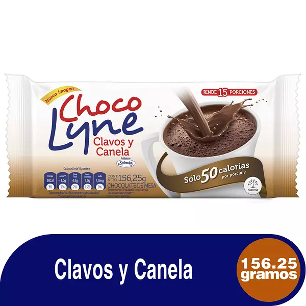 Chocolate Choco Lyne Clavo y Canela 166.4g