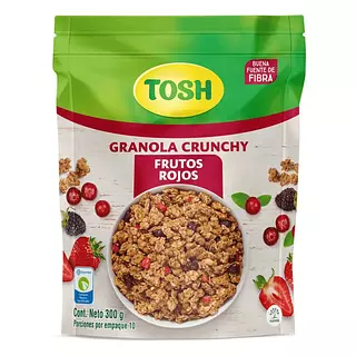 Granola Crunchy Tosh Frutos Rojos 300g