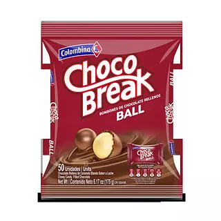 Chocolates Chocobreak Mega Ball 168g