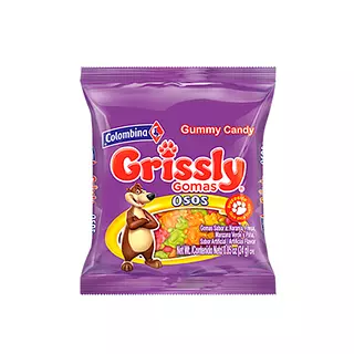 Gomas Grissly Osos 72g