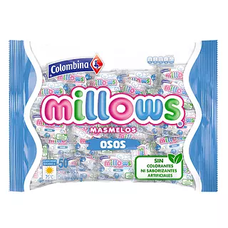 Masmelos Millows Individual Osos 225g