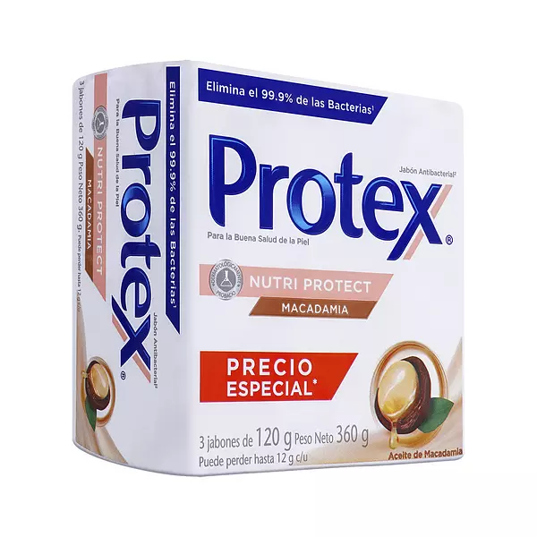 Jabon de Barra Protex Macadamia 3*110g