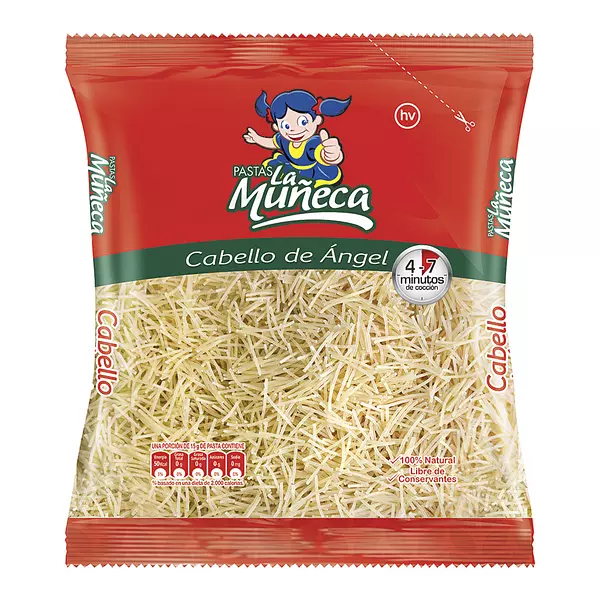 Pasta La Muñeca Cabello de Angel 125g